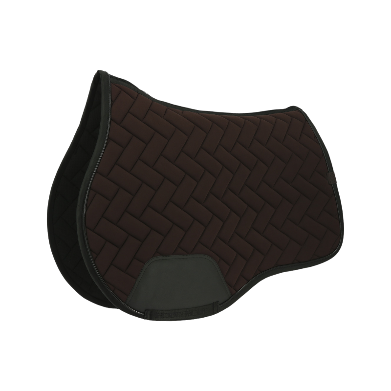 Equithème - Tapis de selle Impulsion marron