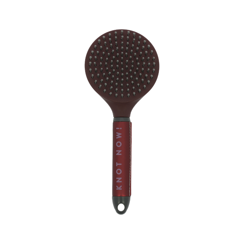 Equithème - Brosse à crins Je t'aime bordeaux | - Ohlala