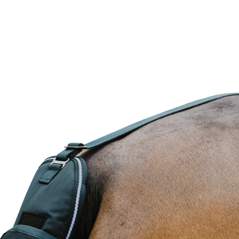 Equithème - Protège-queue Tyrex 600D vert | - Ohlala