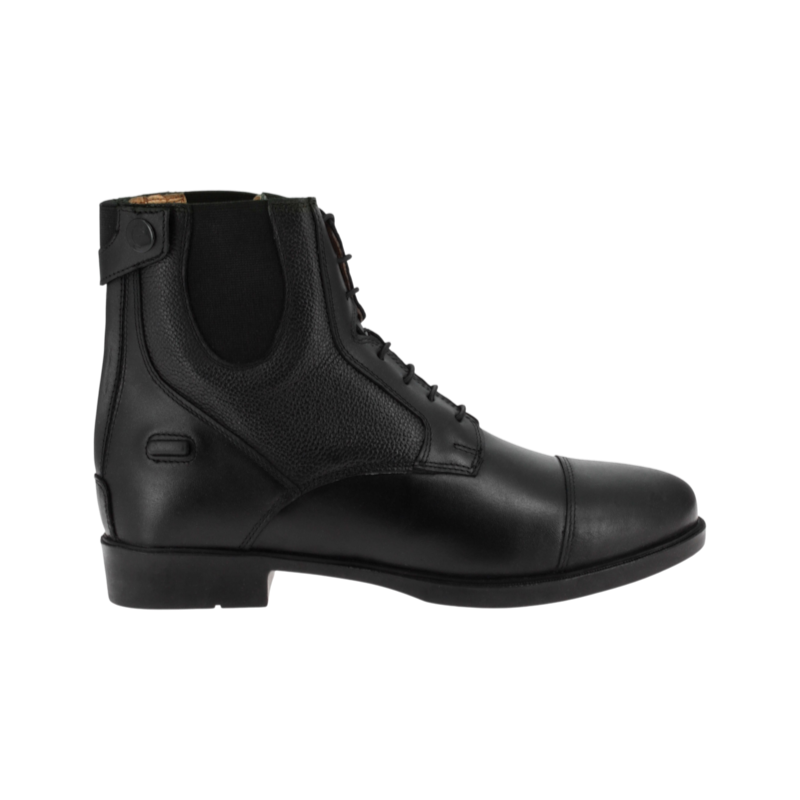 Equithème - EK-X-Confort Zip & Lace Paddock Boots Black