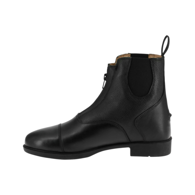 Equithème - EK-X-Confort Front Zip Paddock Boots - Black