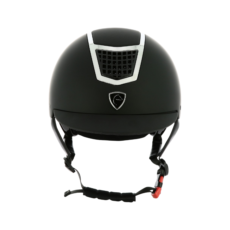 Equithème - Airy Silver/Black Riding Helmet | - Ohlala
