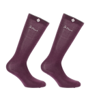 Equithème – Reitsocken Rose Je t'aime Pflaume