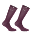 Equithème - Pink I Love You plum riding sock