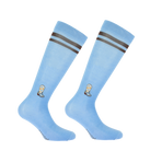 Equithème - Chaussettes d'équitation Nikita bleu ciel