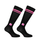 Equithème - Nikita Riding Socks - Black / Pink