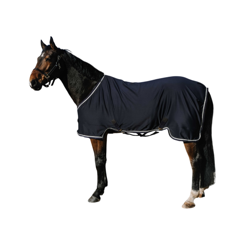 Equithème - Coperta leggera softshell EK-Easyfit blu navy