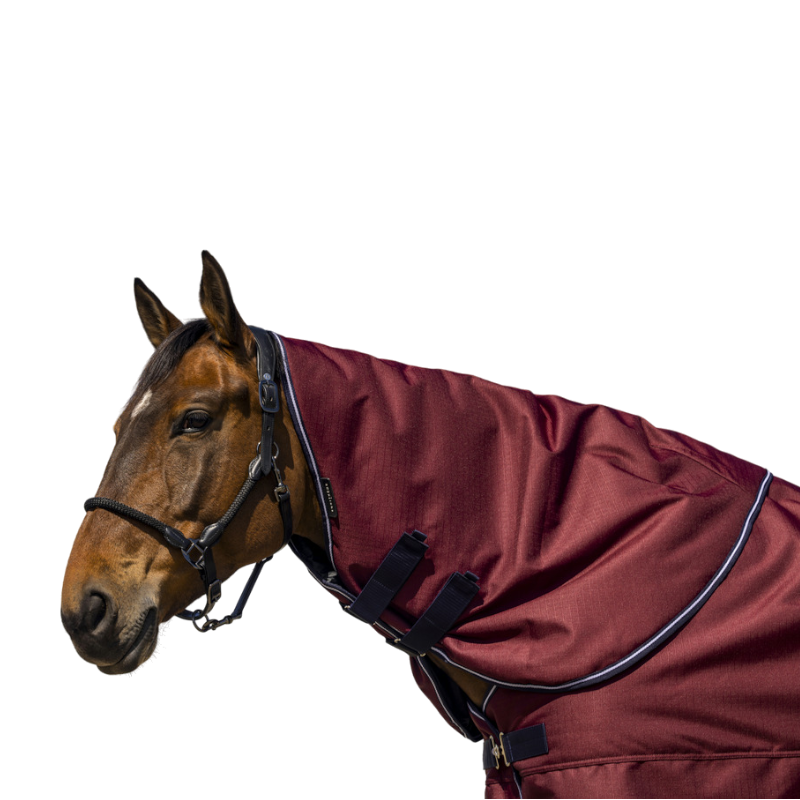 Equithème - Tyrex 1200D 200g Burgundy Neck Cover | - Ohlala