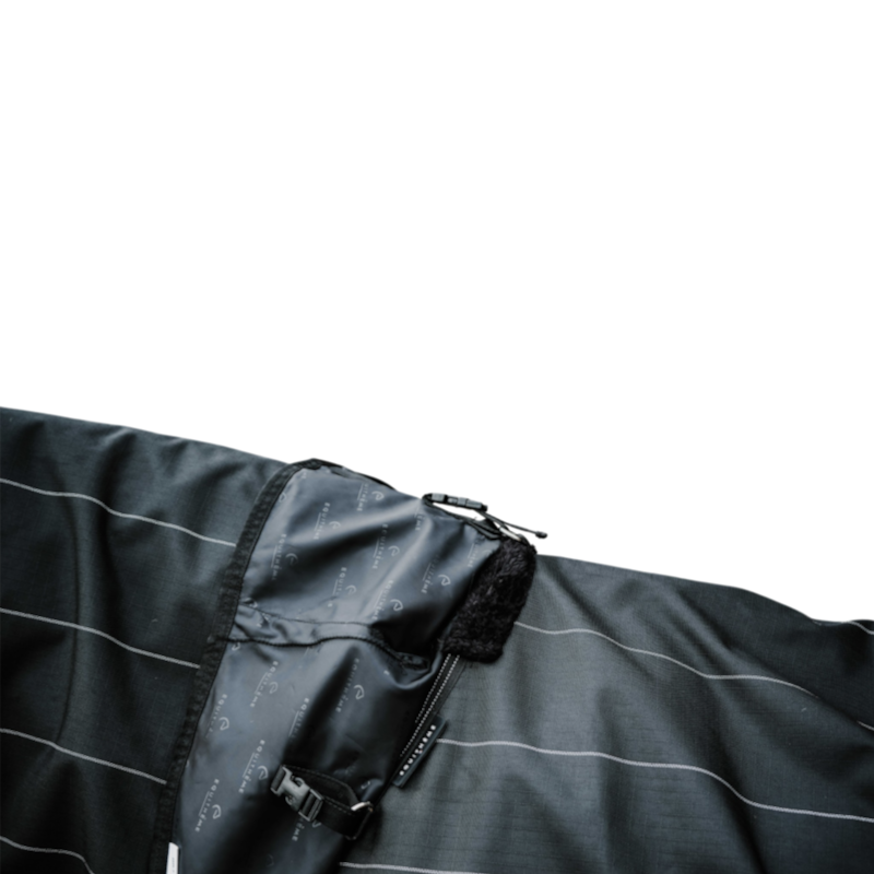 Equithème - Tyrex Lumin 600D black 150g neck cover