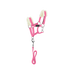 Equithème - Set Halfter + Führstrick für Minipony rosa