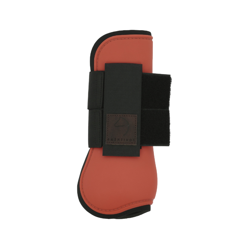 Equithème - Guêtres protège-tendons orangeade | - Ohlala