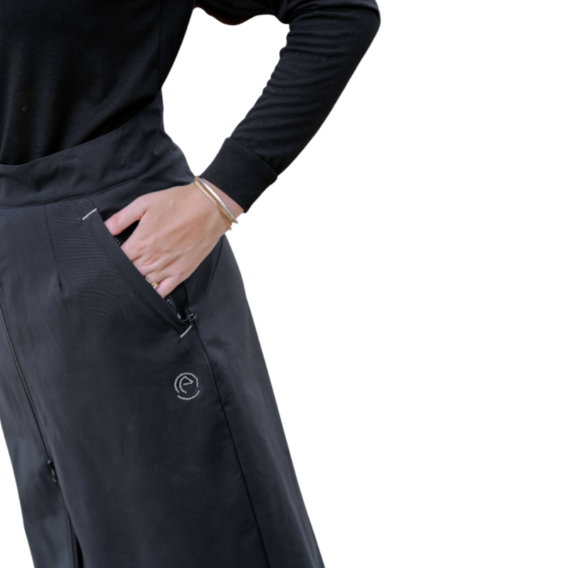 Equithème - Women's Rain Skirt Je T'aime EQ-Jess Black