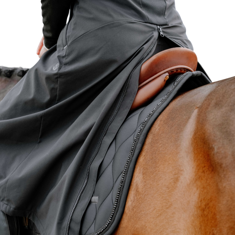 Equithème - Women's Rain Skirt Je T'aime EQ-Jess Black