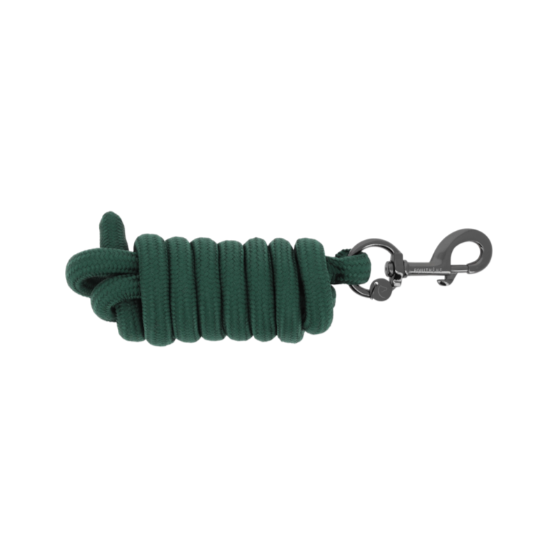 Equithème - Rhinestone Dark Green Lead Rope