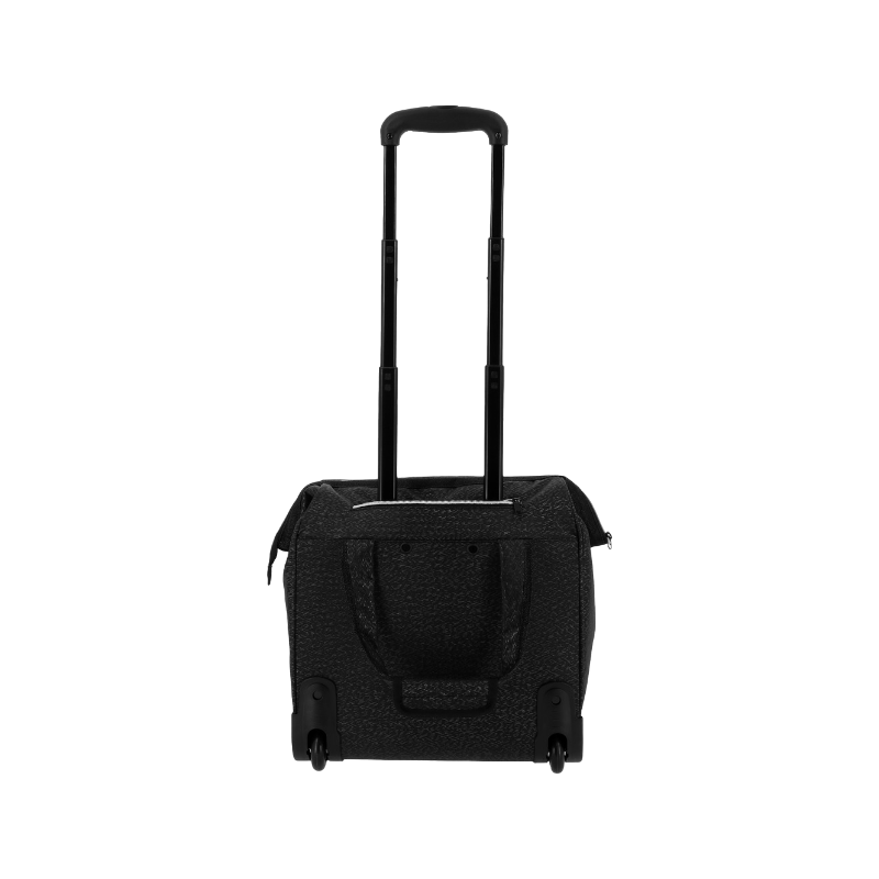 Equithème - Bolsa de cuidado con ruedas negra | - Ohlala