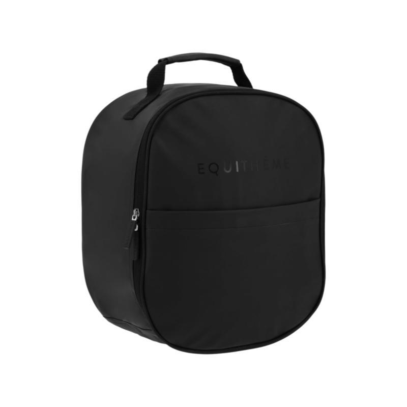 Equithème - Borsa porta casco Basalt nero