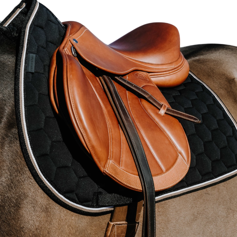 Equithème - Coco black saddle pad