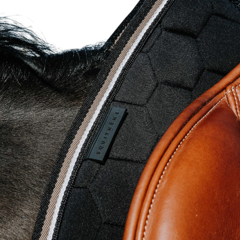 Equithème - Coco black saddle pad