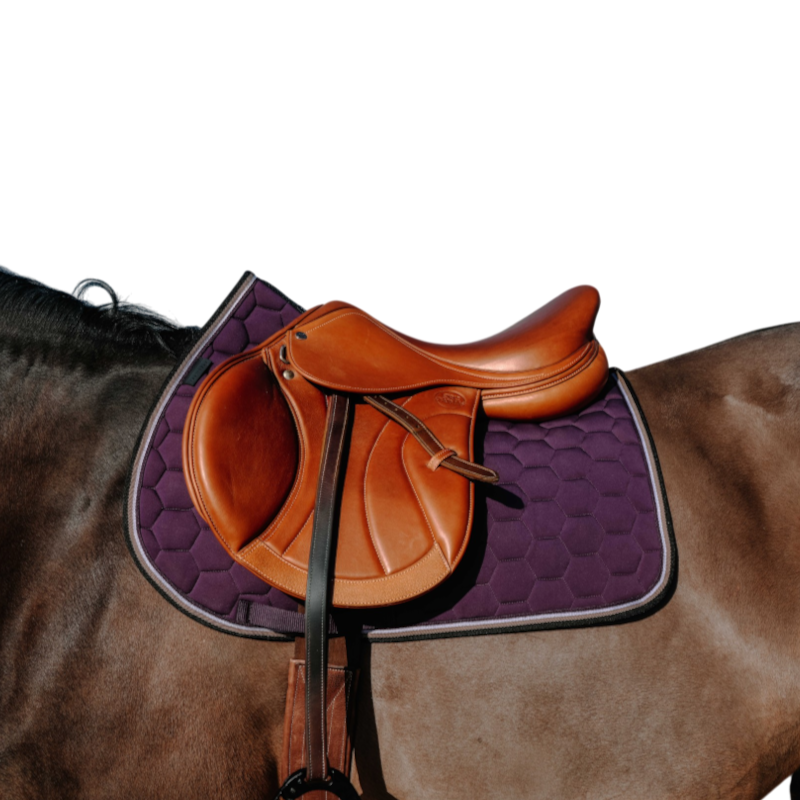 Equithème - Coco Saddle Pad Plum