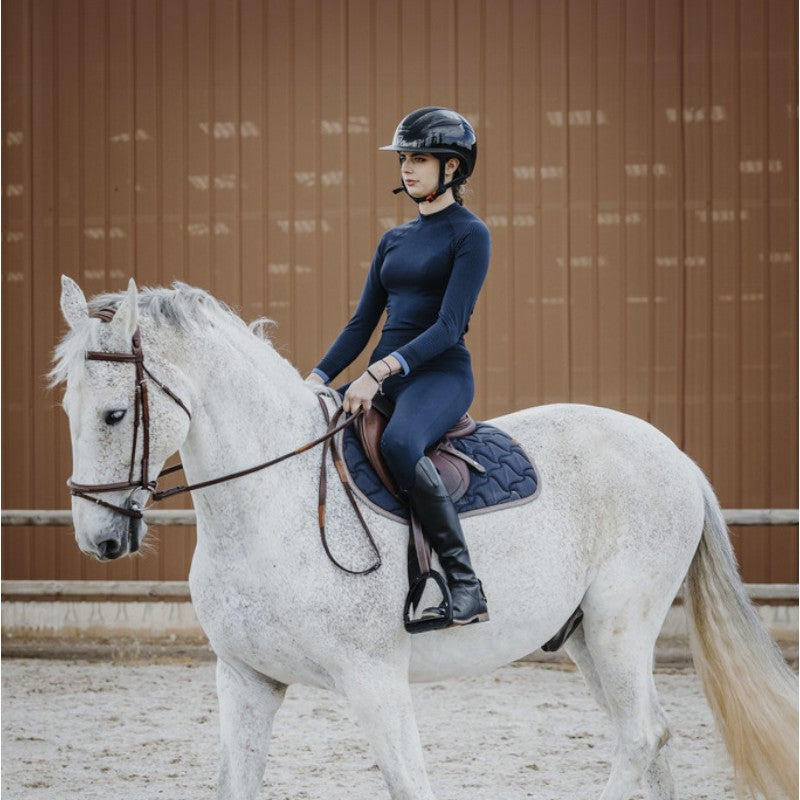 Equithème - Women's Acacia navy leggings | - Ohlala