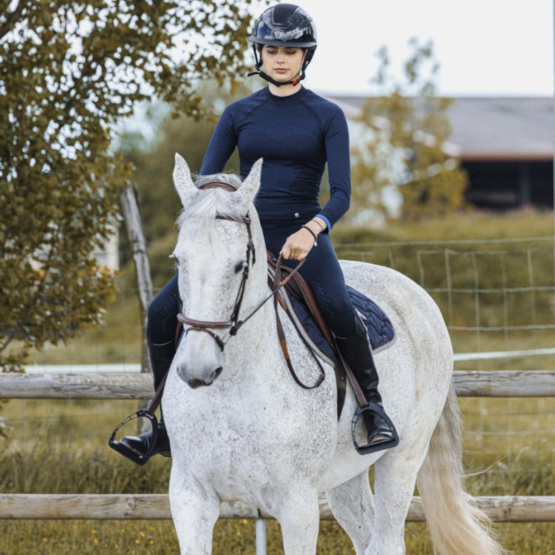 Equithème - Acacia women's leggings navy | - Ohlala