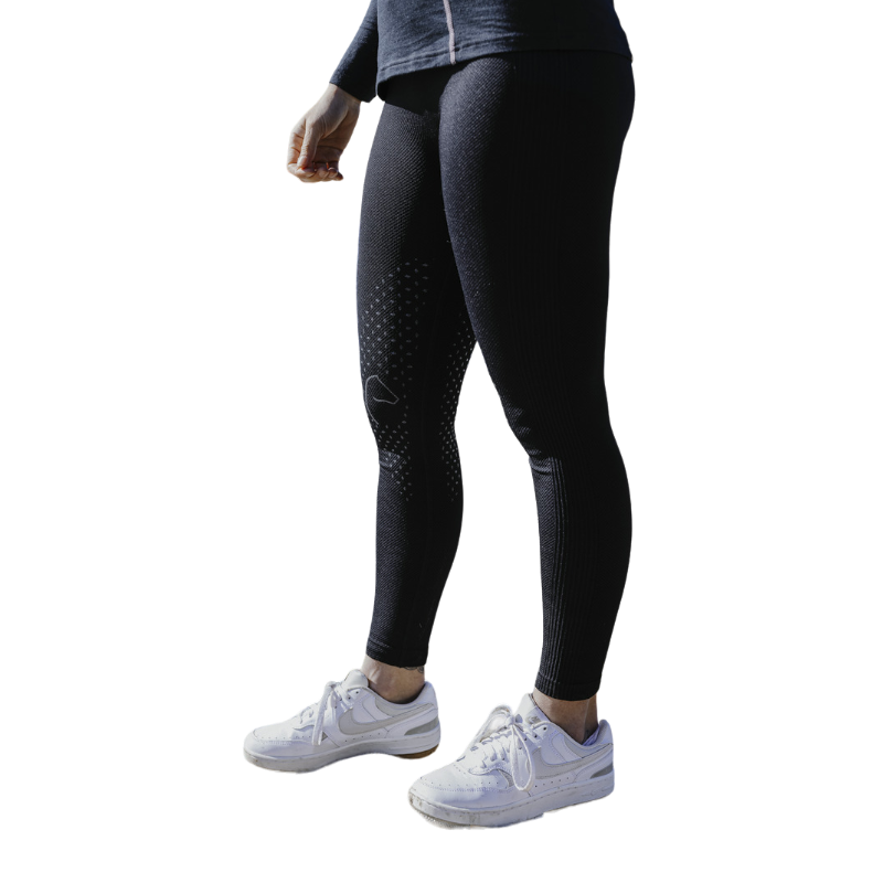 Equithème - Legging mujer Acacia negro | - Ohlala
