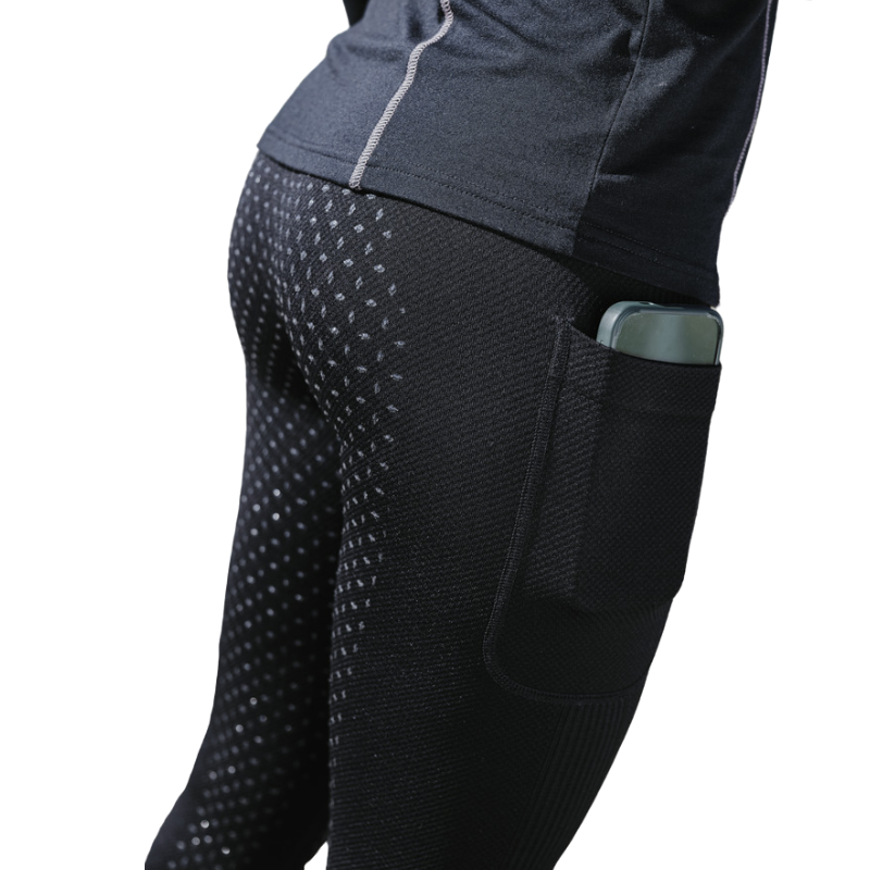 Equithème - Legging mujer Acacia negro | - Ohlala