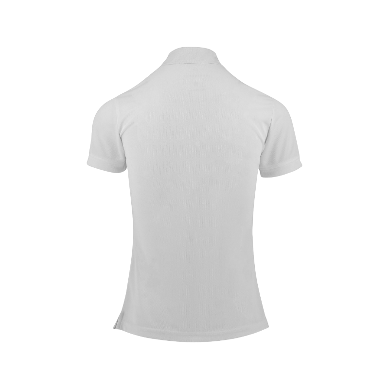 Equithème - Polo de competición de manga corta mujer Mesh Betty blanco | - Ohlala