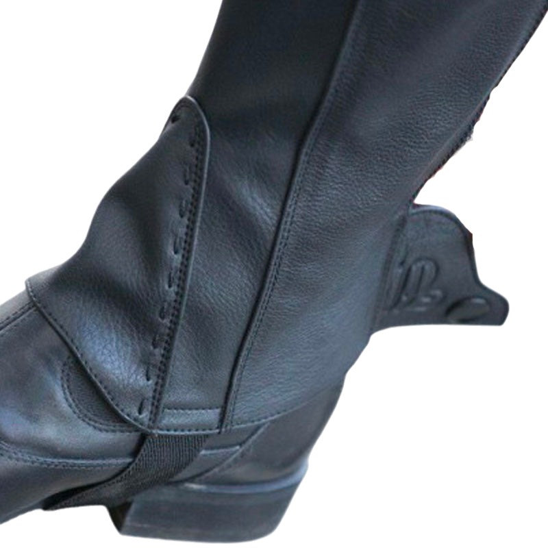 Eden by Pénélope - Mini-chaps enfant Softy noir | - Ohlala