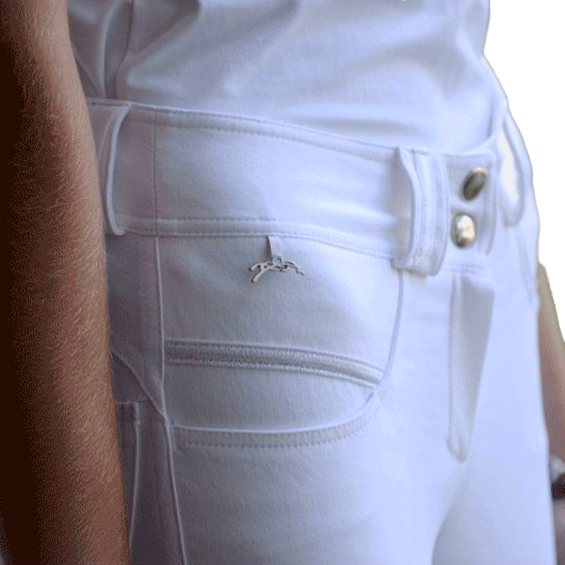 Eden by Pénélope - Pantalon fille Fun push up Blanc | - Ohlala