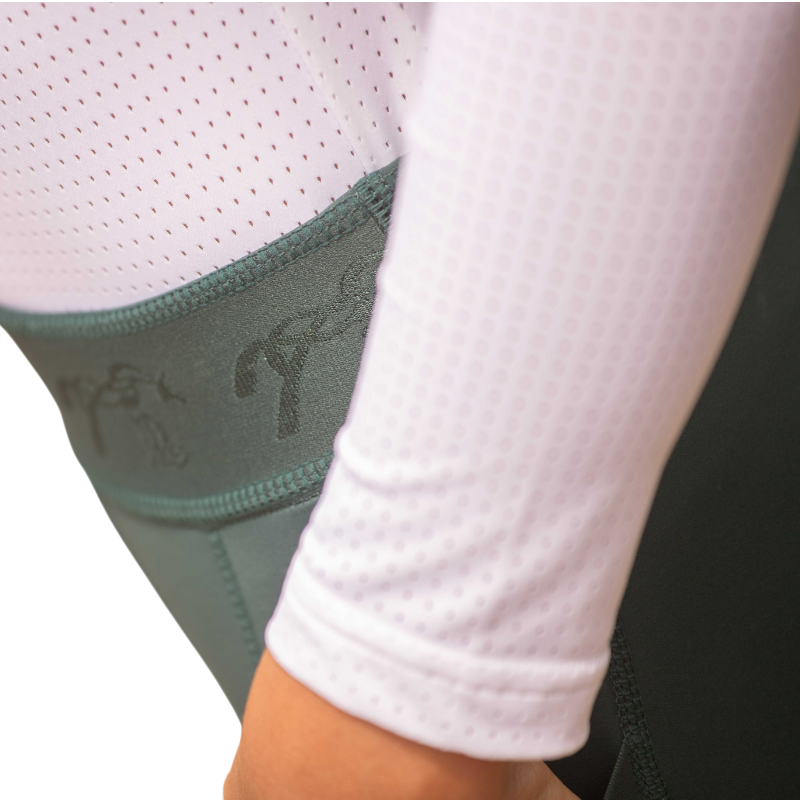 Eden by Pénélope - Legging d'équitation fille Delphe pull-on vert foncé | - Ohlala