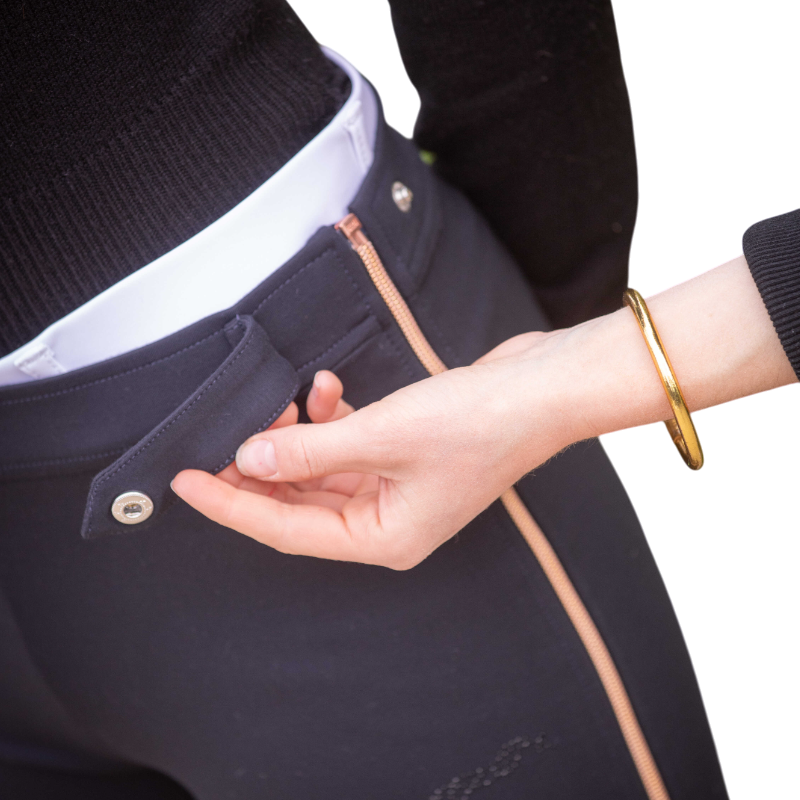 Eden by Pénélope - Children's over-trousers lola navy | - Ohlala