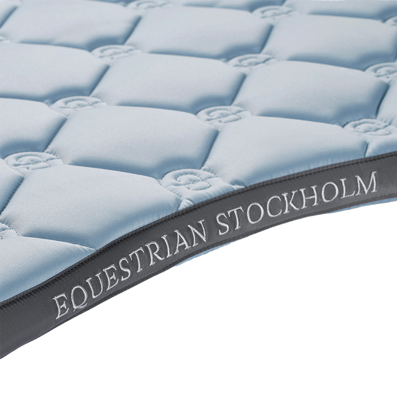 Equestrian Stockholm - Dressurpad Pastel ice blue | - Ohlala
