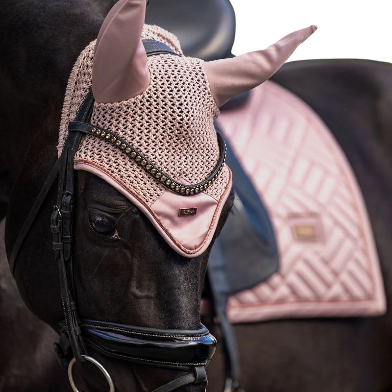 Equestrian Stockholm - Bonnet pour chevaux Modern midsummer blush | - Ohlala