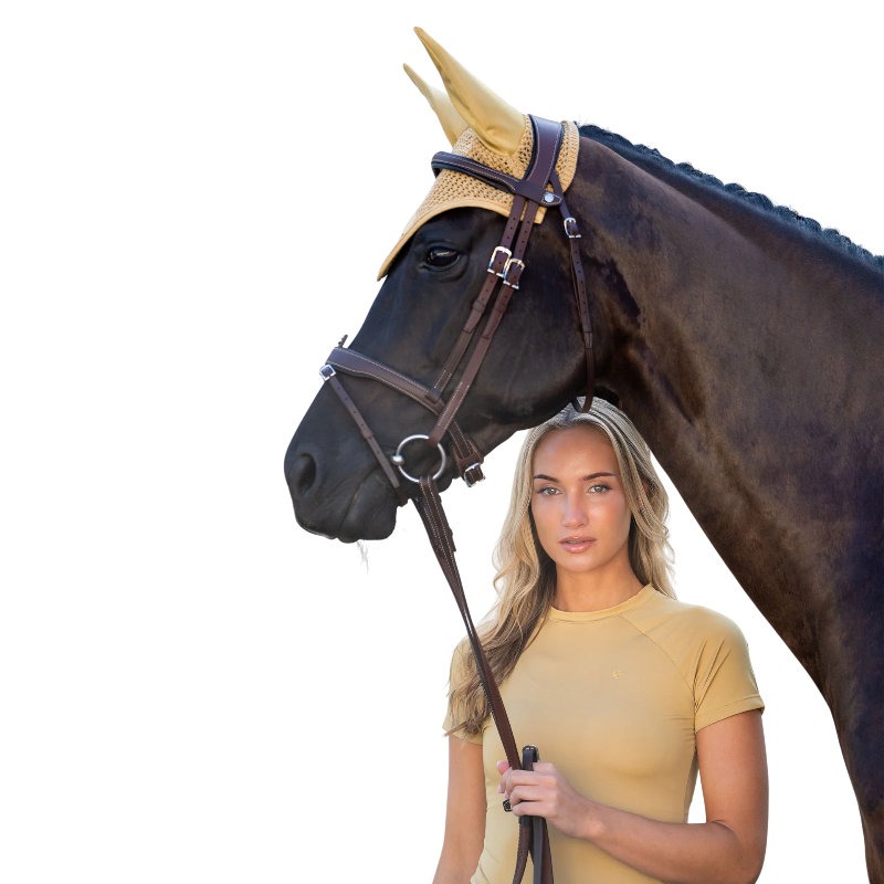 Equestrian Stockholm - Bonnet pour chevaux Modern midsummer glow | - Ohlala