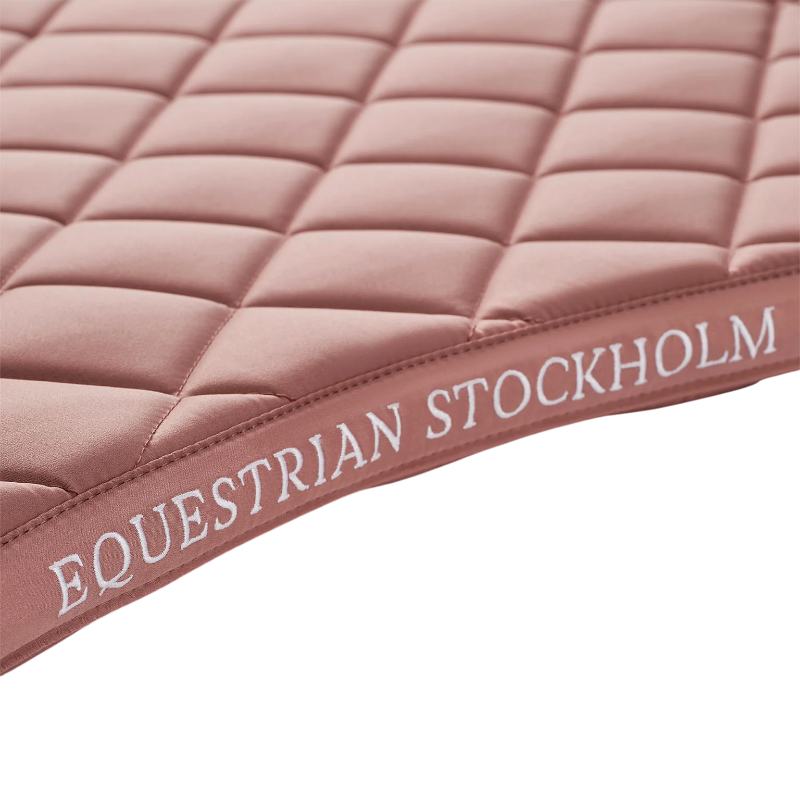 Equestrian Stockholm - Tapis de dressage Line rose | - Ohlala