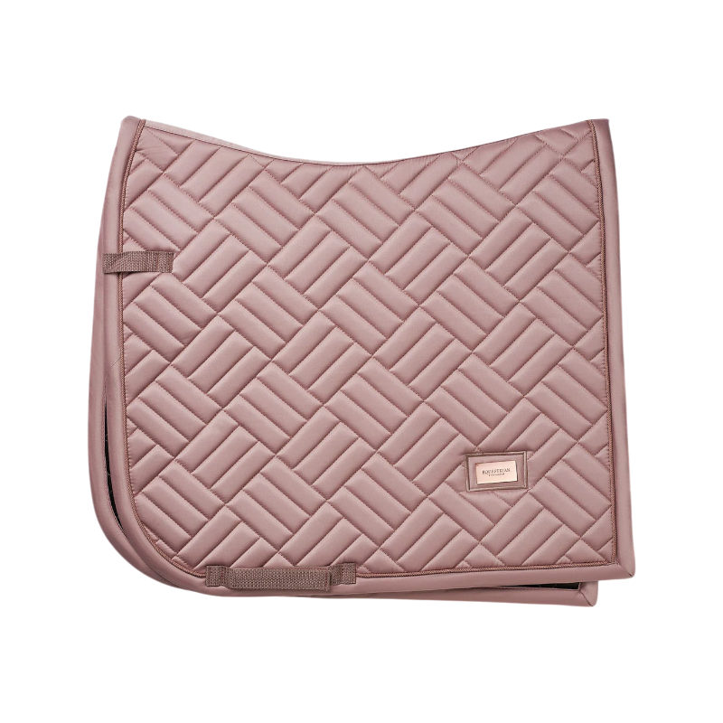 Equestrian Stockholm - Modern midsummer blush dressage saddle pad | - Ohlala