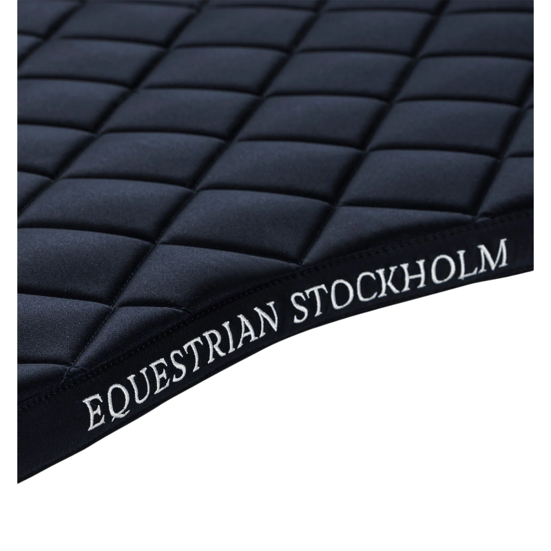 Equestrian Stockholm - Tapis de selle Line midnight blue | - Ohlala