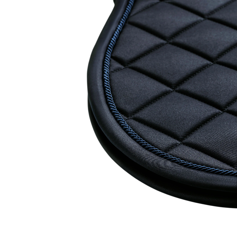Equestrian Stockholm - Tapis de selle Line midnight blue | - Ohlala
