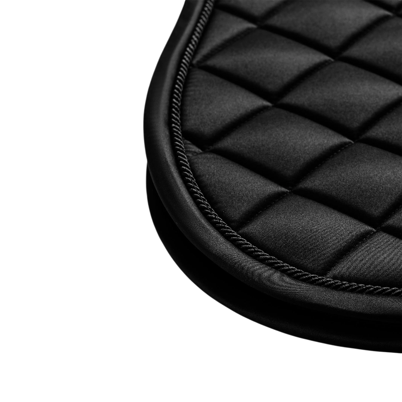 Equestrian Stockholm - Tapis de selle Line noir | - Ohlala