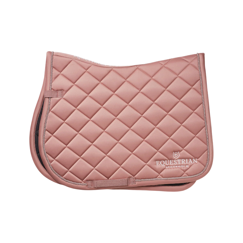 Equestrian Stockholm - Tapis de selle Line rose | - Ohlala