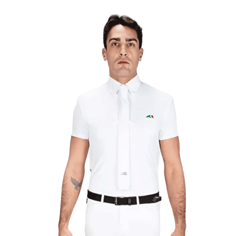 Equiline - Fox short-sleeve competition polo | - Ohlala