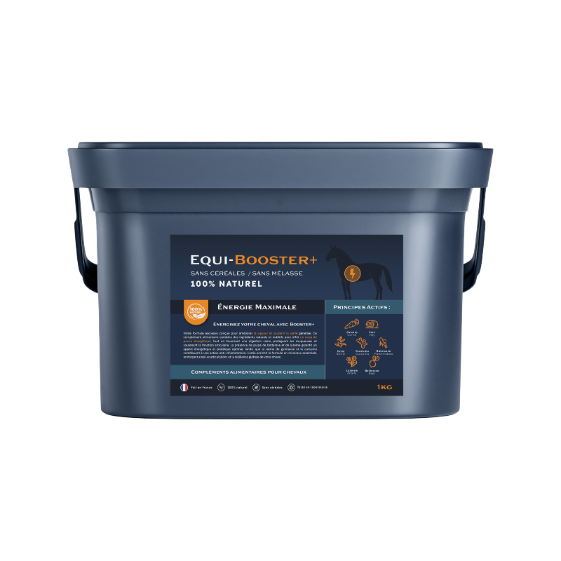 Equimojo - Complément alimentaire énergie Equi-Booster+ | - Ohlala