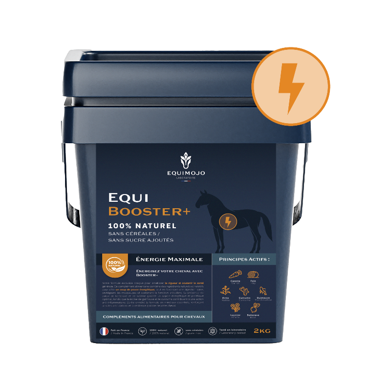 Equimojo - Complément alimentaire énergie Equi-Booster+ | - Ohlala