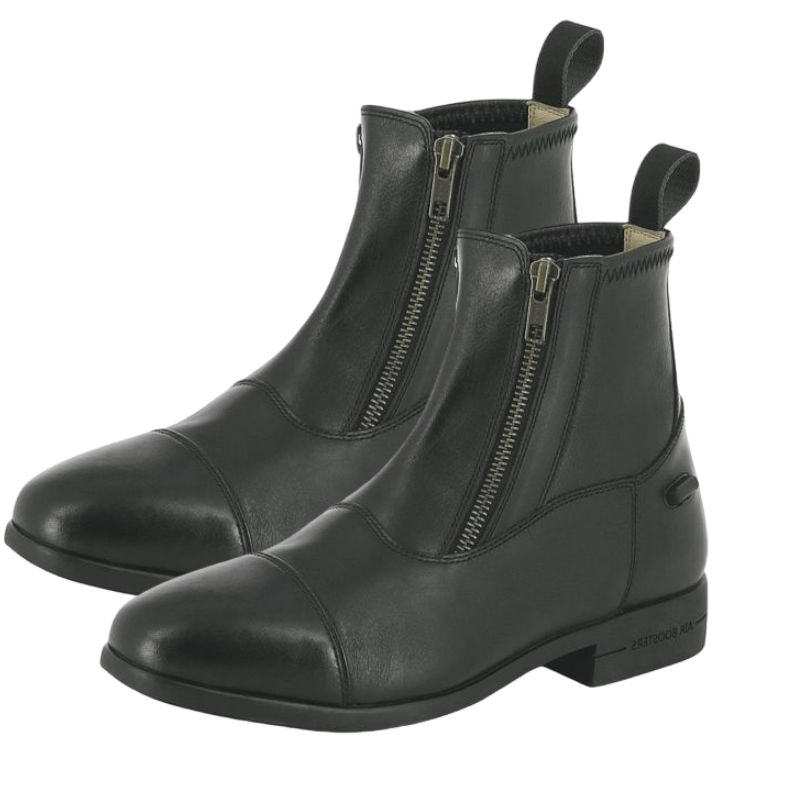 Equithème - Boots double zip noir | - Ohlala