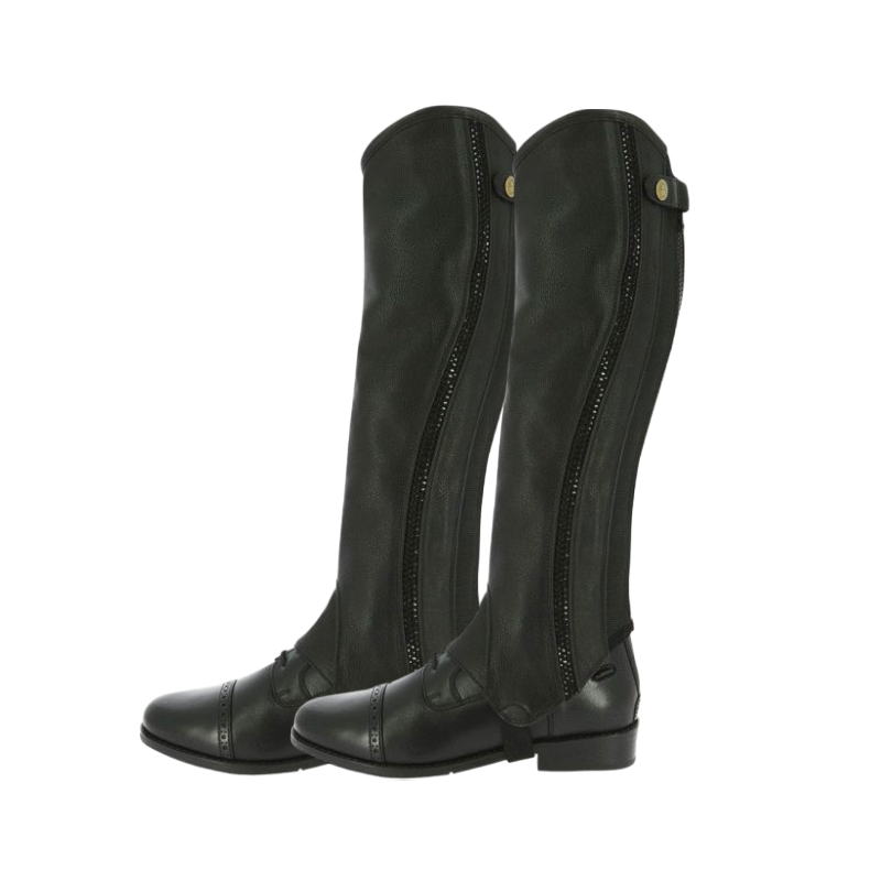 Equithème - Mini-chaps Eclat noir | - Ohlala
