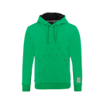 Equithème - Sweat à capuche unisexe Camille vert | - Ohlala
