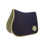 Equithème - Zadeldek Denim marineblauw | - Ohlala