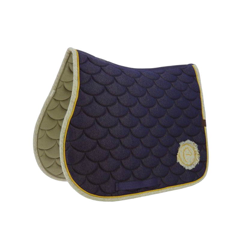 Equithème - Zadeldek Denim marineblauw | - Ohlala