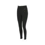 Equithème - Malla de equitación mujer softshell Dolomyt fondo silicona negro | - Ohlala